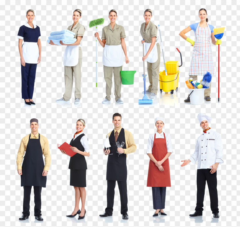 Uniform Dry Cleaning Hotel Housekeeping PNG