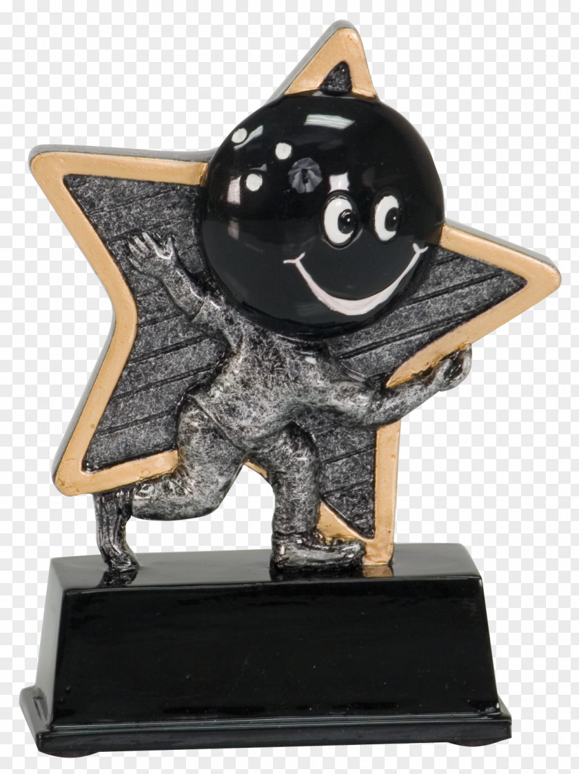 Award Medal Trophy Bowling Resin PNG