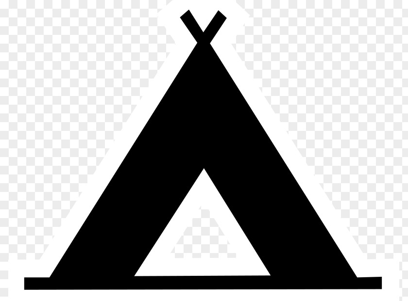 Teepee Tent Camping Campsite Clip Art PNG