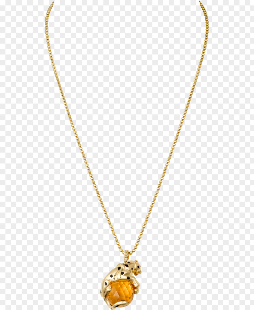 Black Panther Necklace Locket Jewellery Garnet Citrine PNG