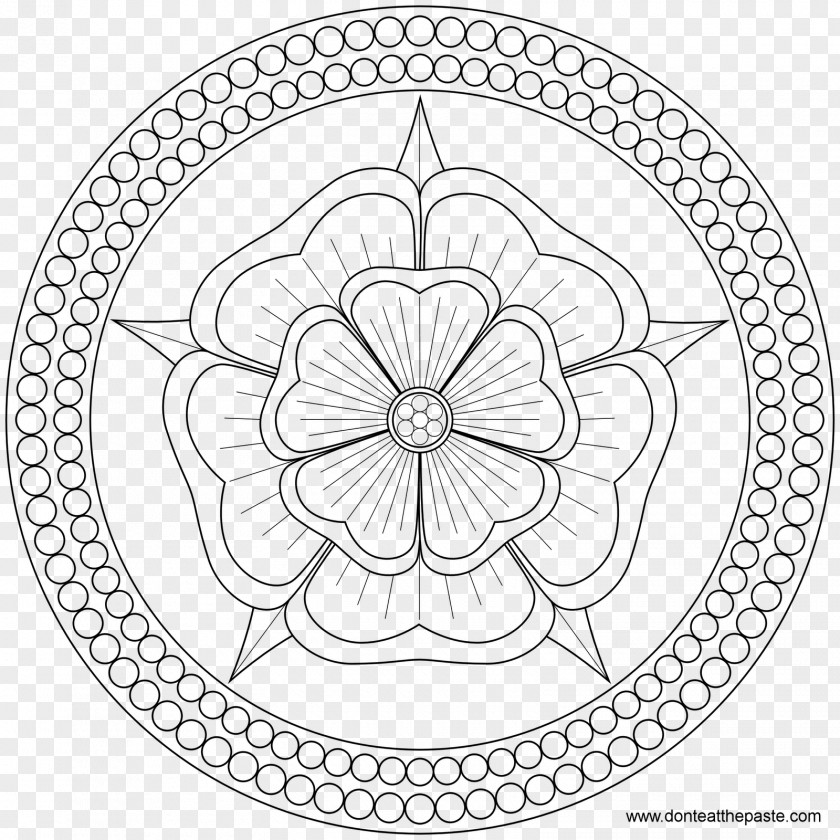 Circle Line Mandala Shape PNG