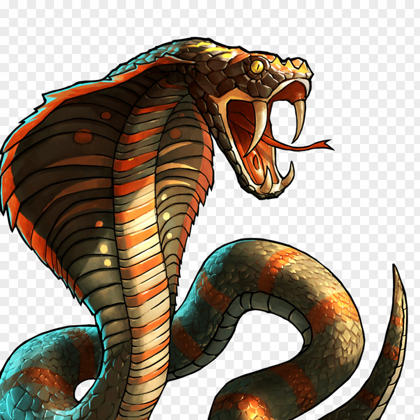 Cock Serpent Cobra Snakes Image PNG