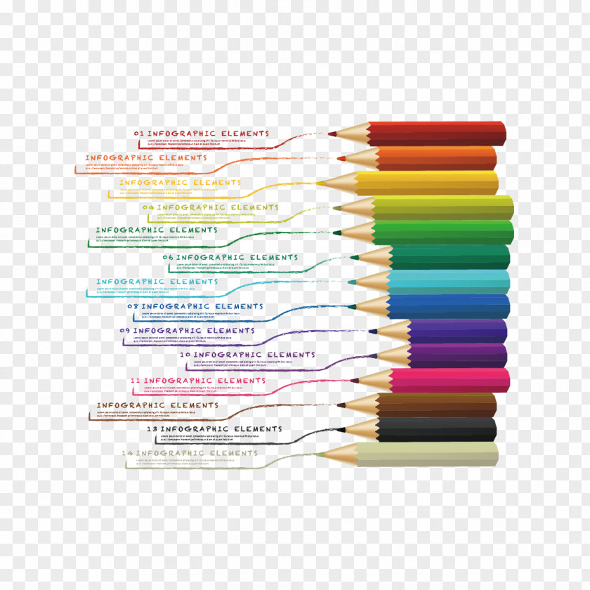 Colored Pens And Lines Marker Pen Color PNG