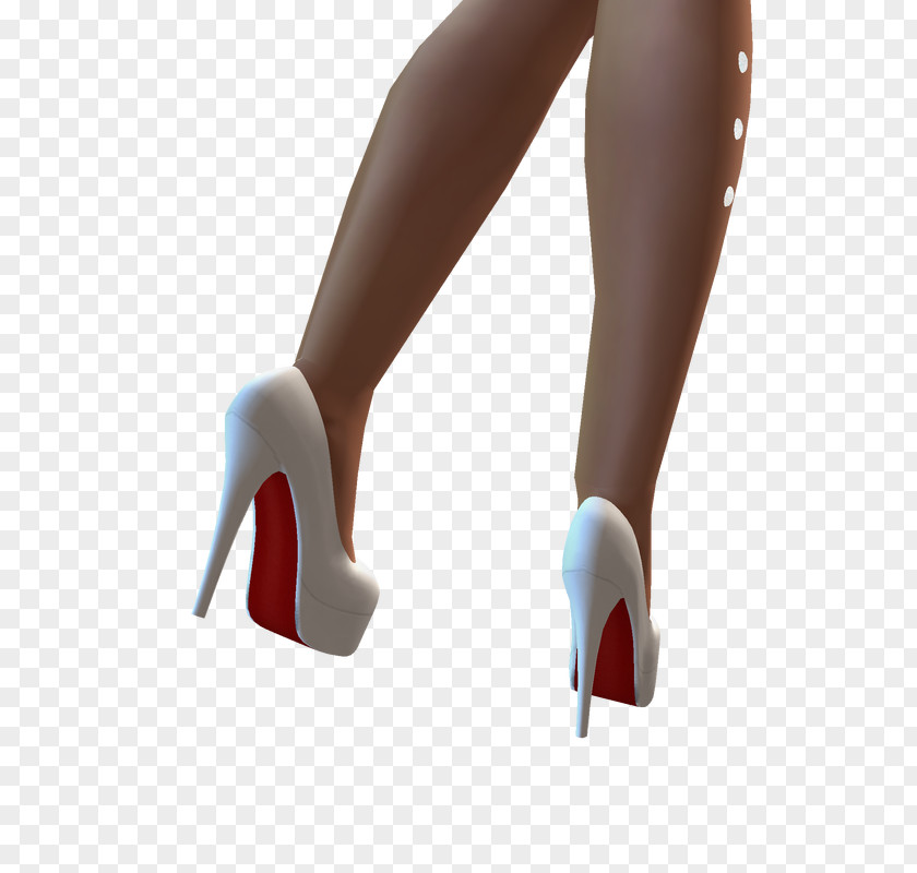 Design High-heeled Shoe Ankle PNG