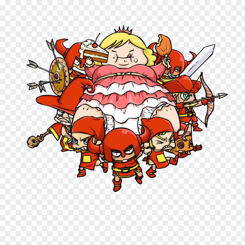 Fat Princess Adventures PlayStation All-Stars Battle Royale Video Game 3 PNG