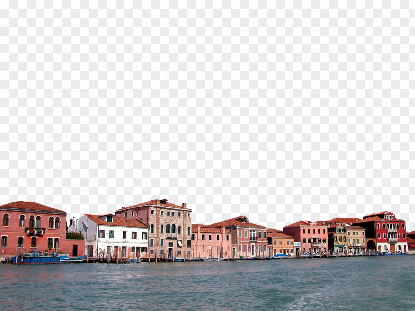 Foreign Town Building Flow Free Venice Northern Europe Facade Architecture PNG