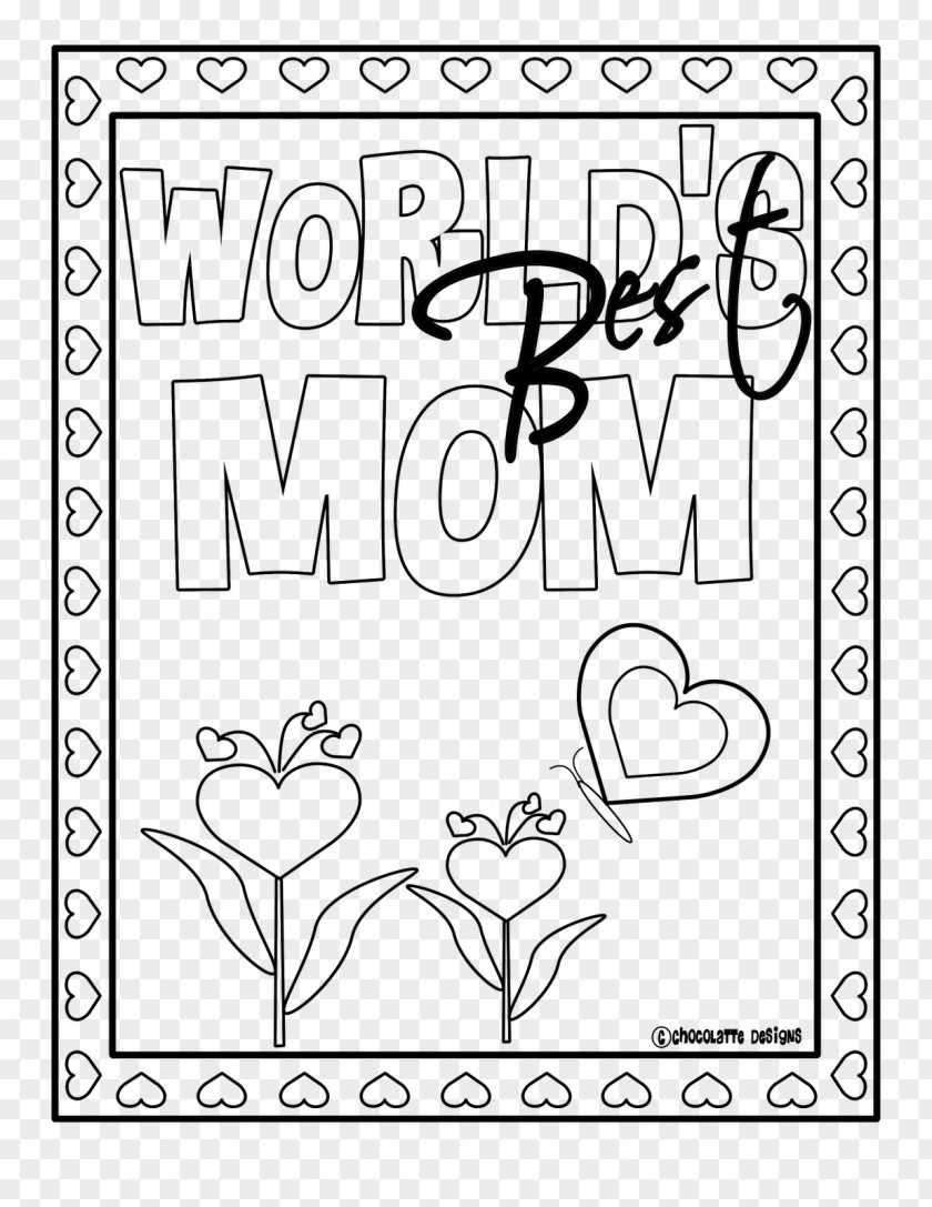 Mother's Day Coloring Book Child PNG