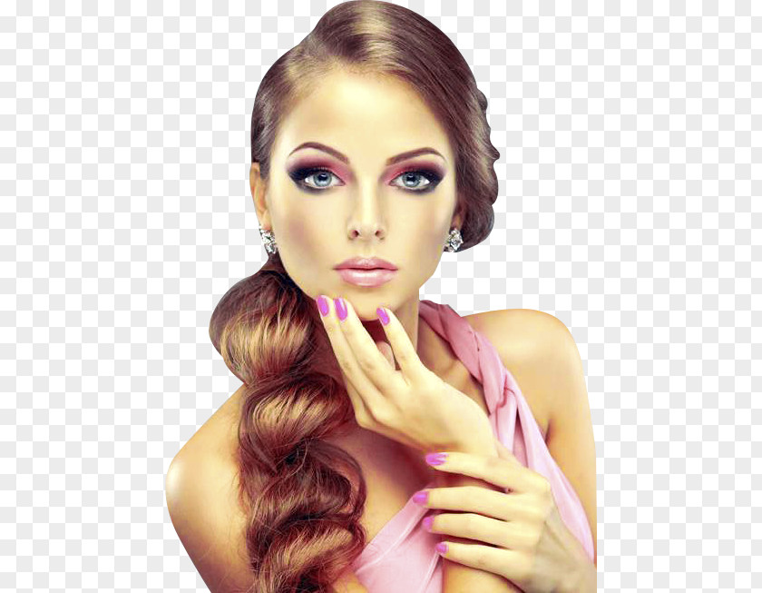 Nail Fashion Portrait Make-up Cosmetics PNG