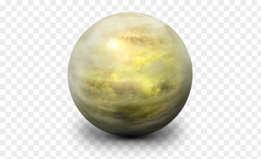 Planet Solar System Saturn Icon PNG