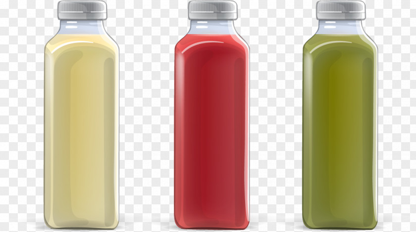 Vector Hand-painted Bottles Glass Bottle Plastic PNG