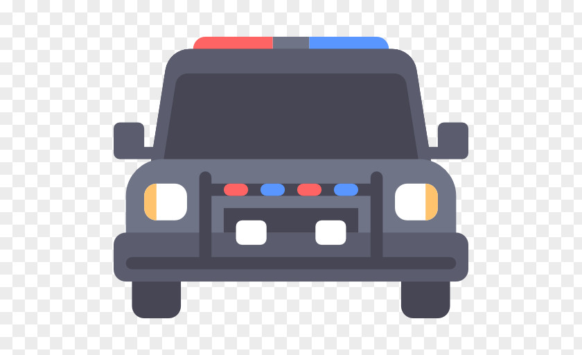 A Police Car Icon PNG