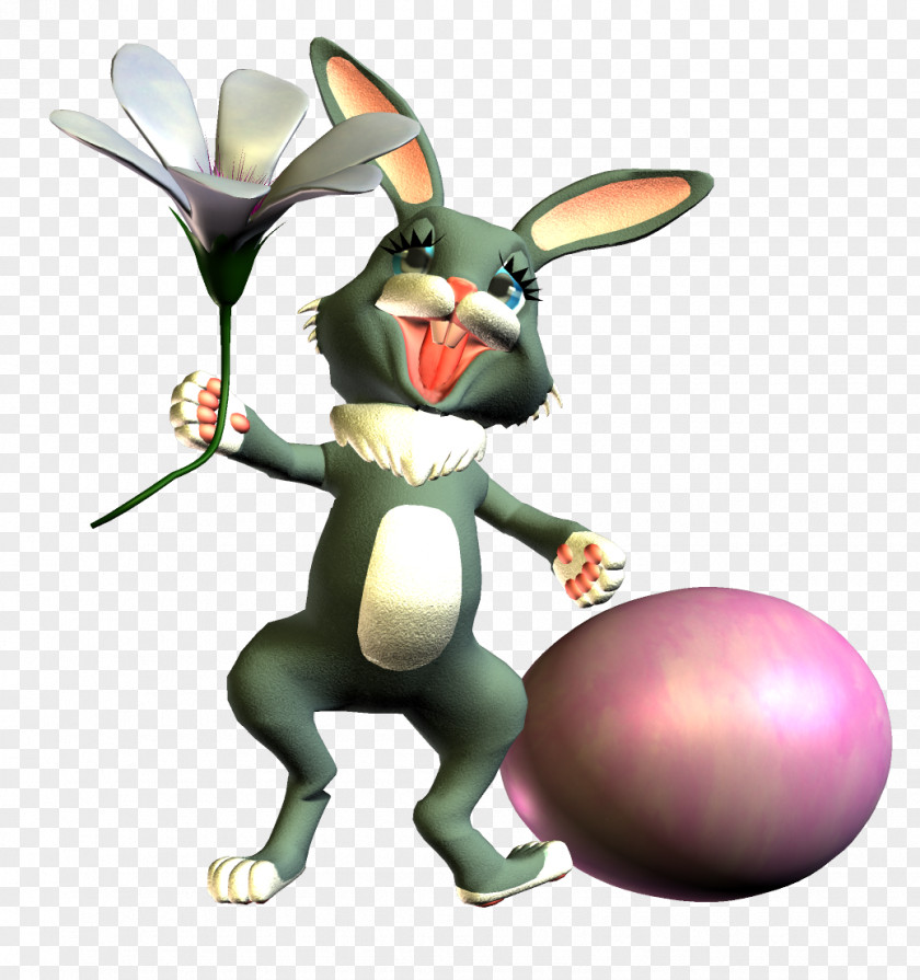 Easter Bunny Hare Vertebrate PNG