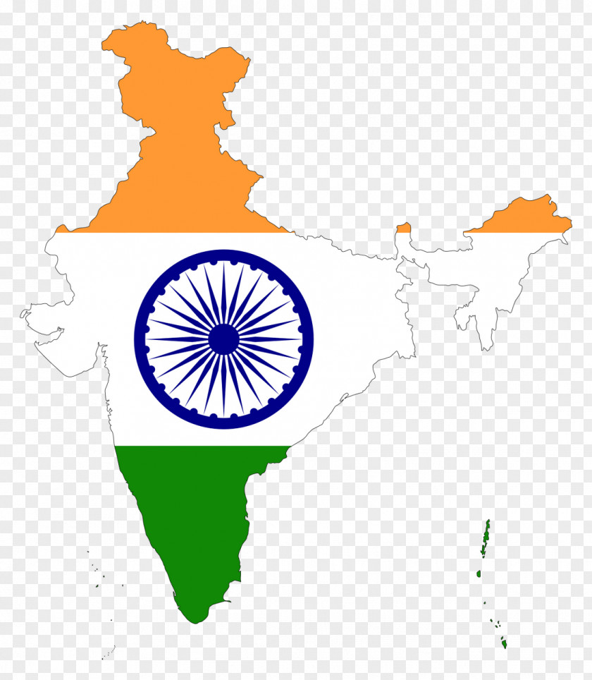 Indie Flag Of India National Blank Map PNG