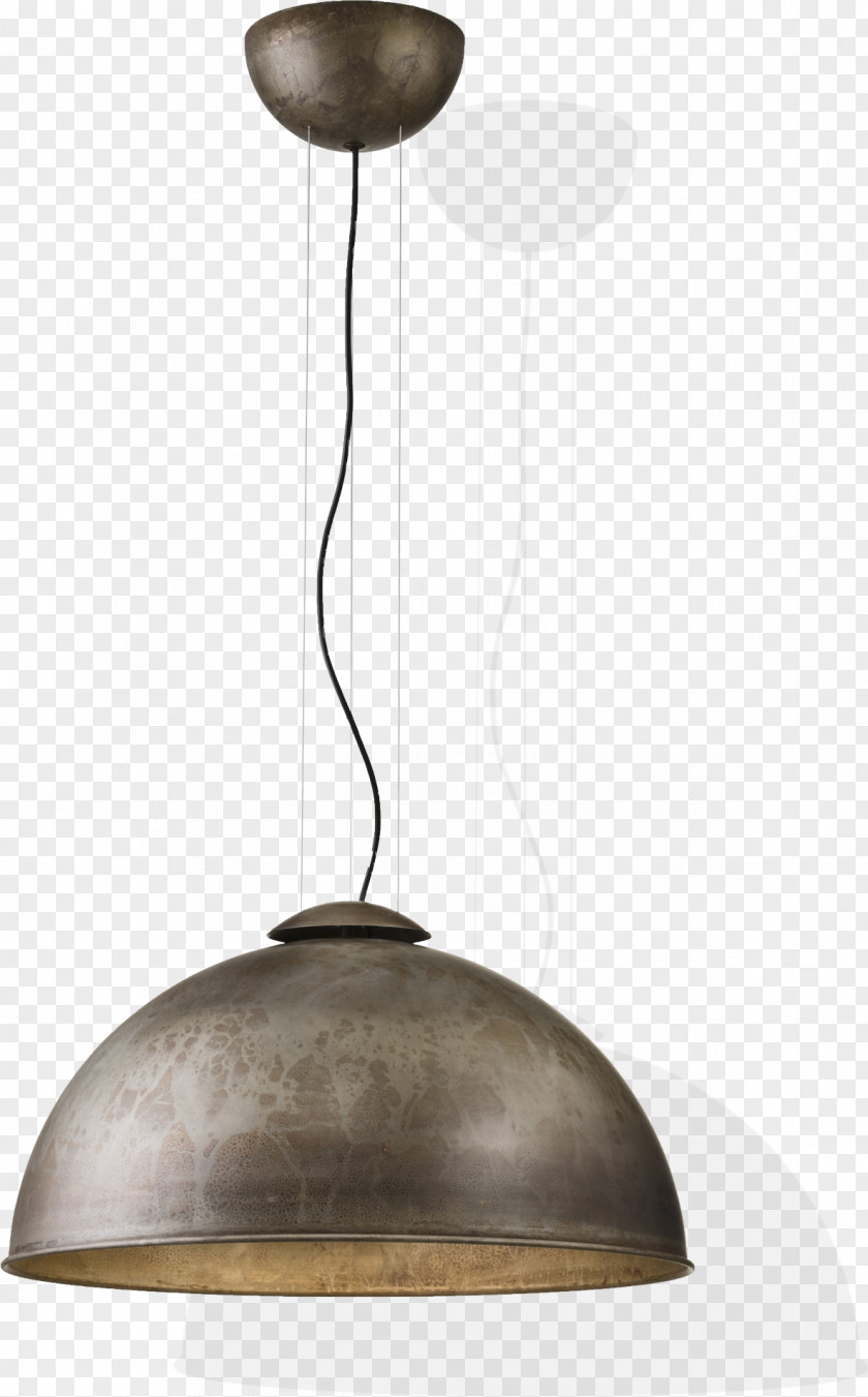 Lamp Weathering Steel Pendant Light Fixture PNG
