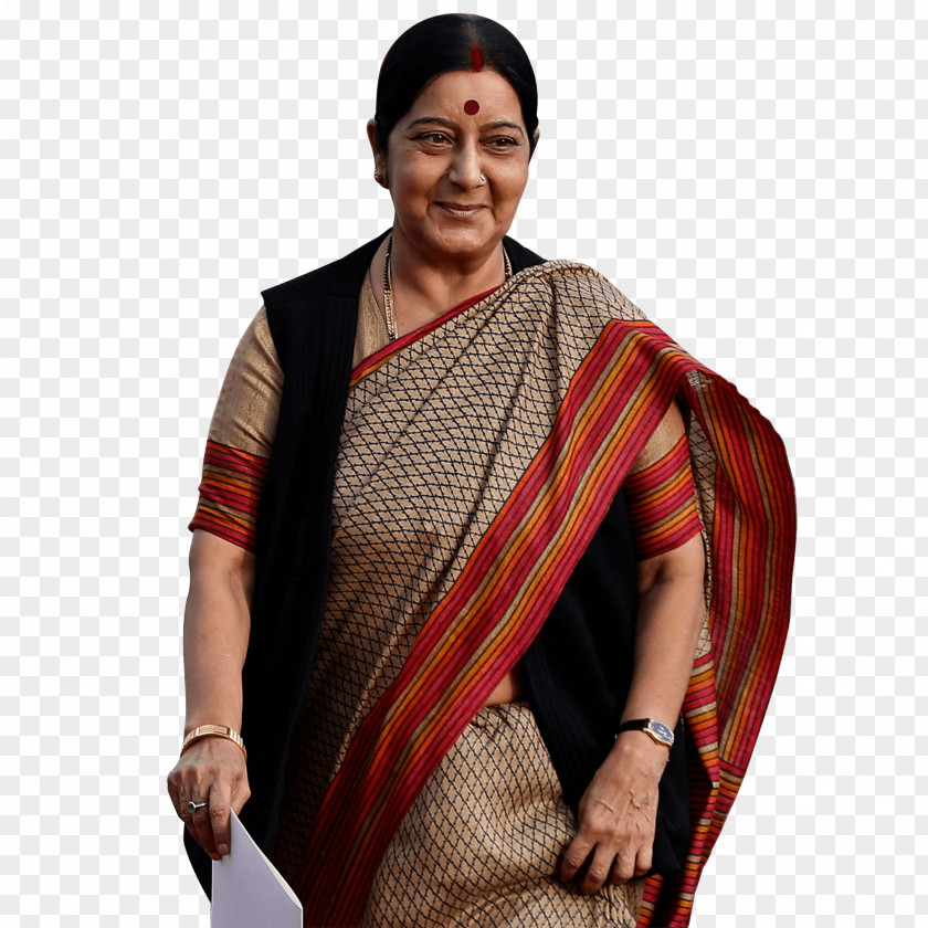 Monsoon Cartoon Sushma Swaraj Minister Of External Affairs India Bharatiya Janata Party PNG