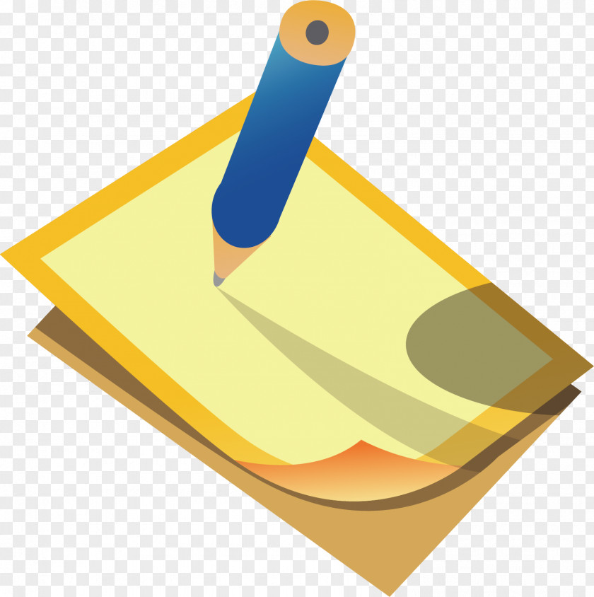 Pen And Paper Material Picture Pencil PNG