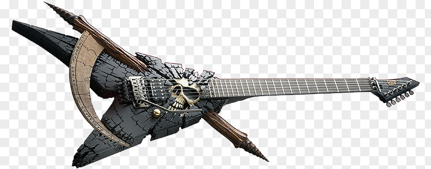 Progressive Metal Guitar Death ESP Guitars Shinigami Electric PNG