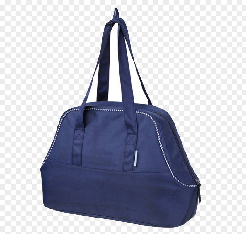 Bag Tote Hand Luggage River Blue Leather PNG