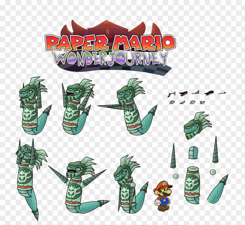 Mario Super Paper Wii Mario: Sticker Star PNG