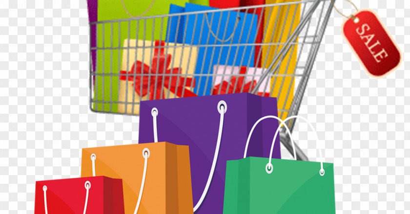 Retail Handbag Shopping Cart PNG