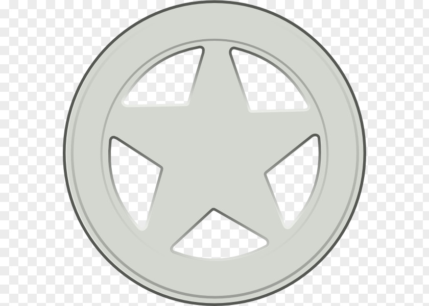 Sheriff Star Badge Police Clip Art PNG