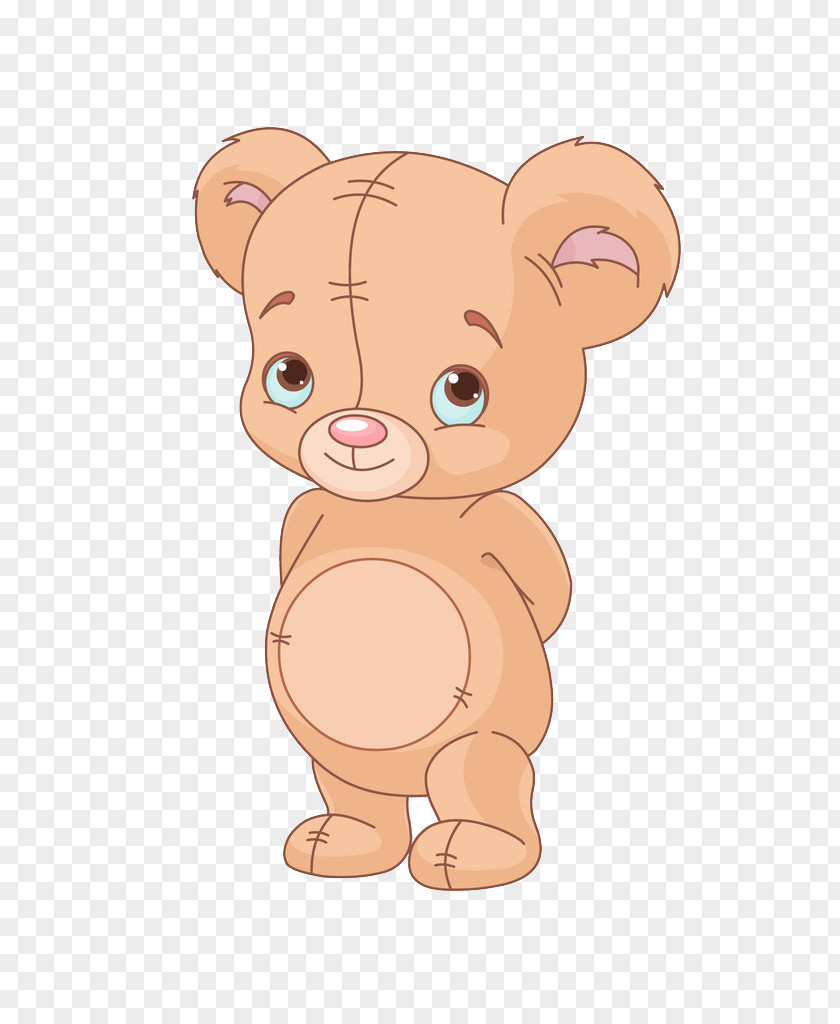 Teddy Bear Brown T-shirt Cartoon PNG bear Cartoon, cute shy clipart PNG