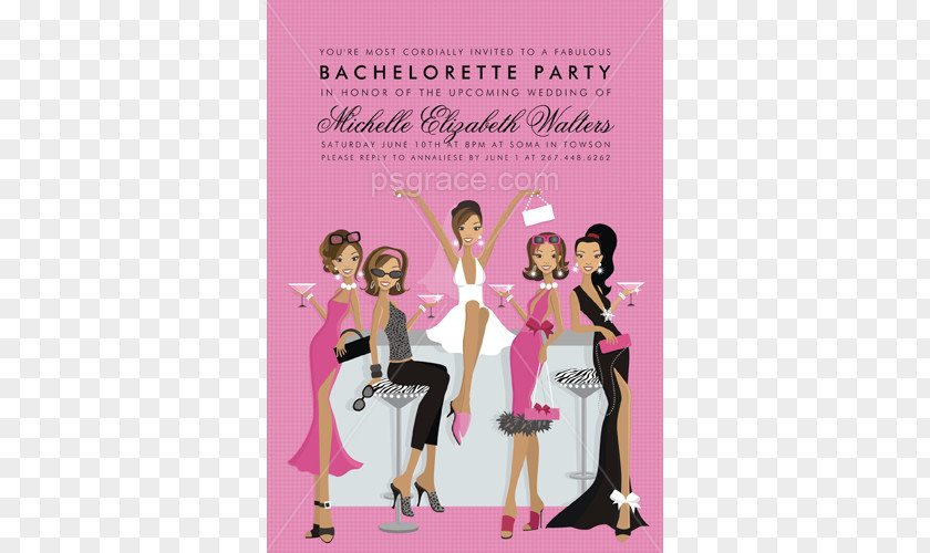Birthday Invitation Wedding New Year's Day Bachelorette Party Baby Shower PNG