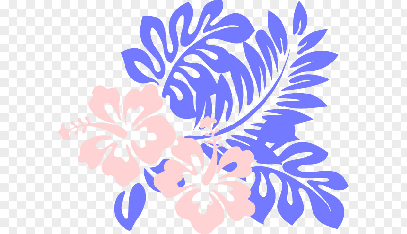 Cartoon Hibiscus Hawaiian Clip Art PNG
