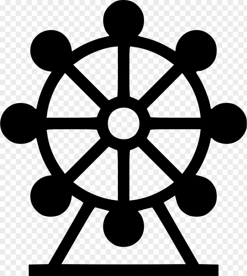 Ferris Wheel Car Ship's Boat Steering PNG