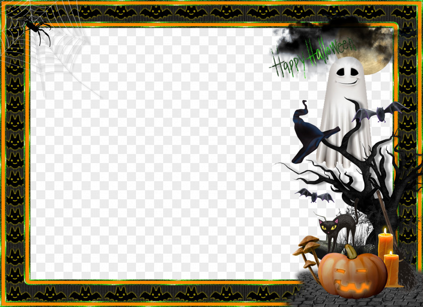 Free Download Of Halloween Icon Clipart Picture Frames Decorative Arts Craft Clip Art PNG