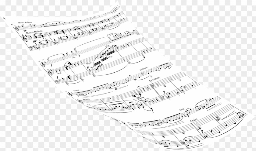 Musical Note Black And White PNG
