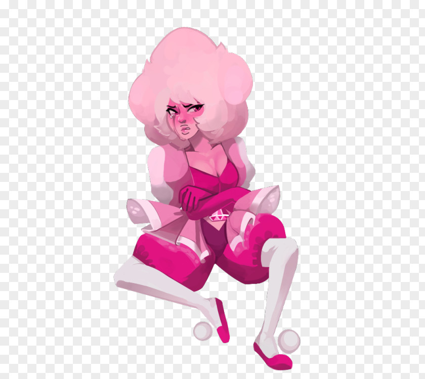 Pink Diamond Steven Universe Cartoon Figurine M Character PNG