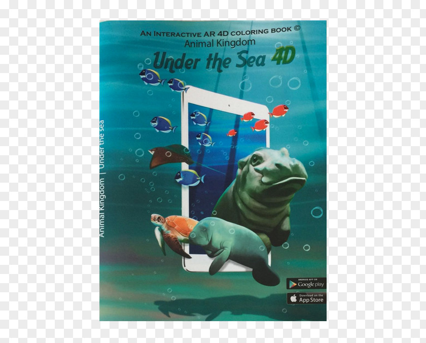 Under The Sea AR Coloring Book Jungle Child PNG