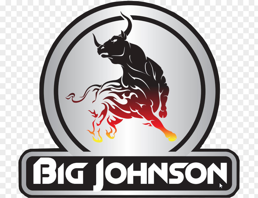 Bull Logo Big Johnson Brand Tattoo PNG