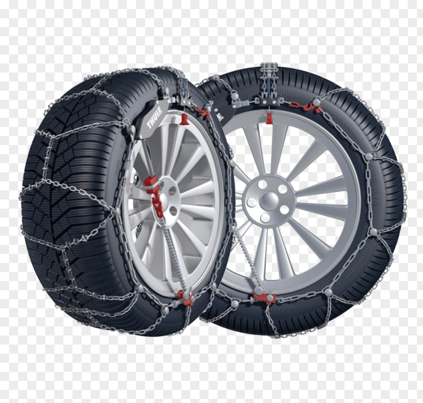 Car Snow Chains Tire Thule Group PNG