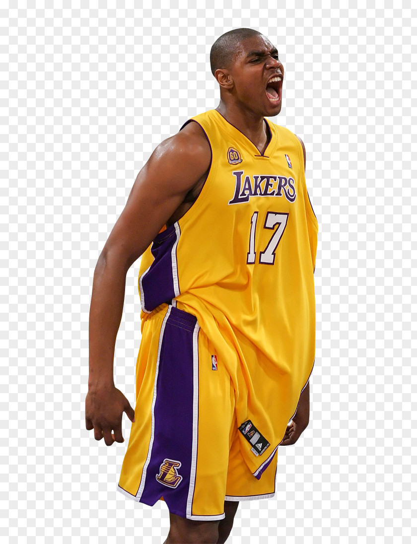 Detroit Pistons Andrew Bynum Los Angeles Lakers Jersey Basketball PNG