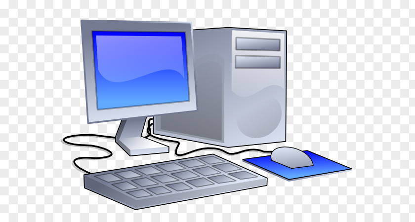 7 Computer Cliparts Desktop Clip Art PNG