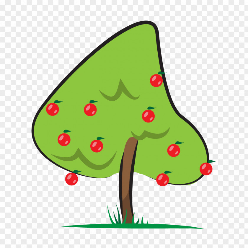Apple Cartoon Image Illustration Design Tree PNG