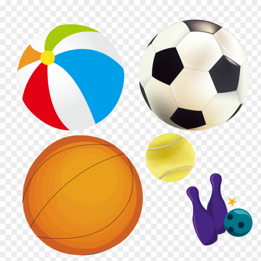 Ball Games Football Bowling Clip Art PNG