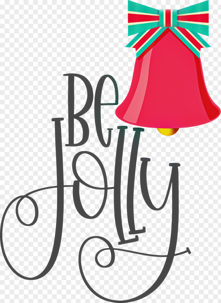 Be Jolly Christmas New Year PNG