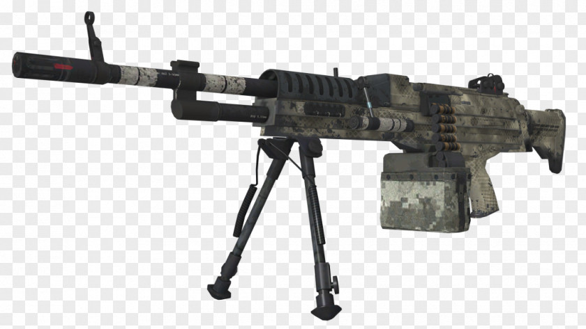 Machine Gun Call Of Duty: Ghosts Black Ops II .500 S&W Magnum LSAT Light PNG