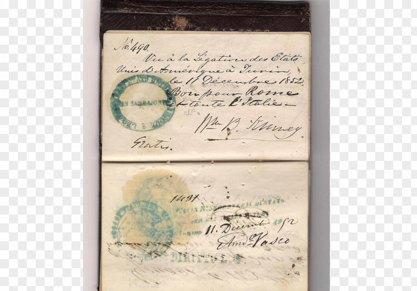 Passport United States Second World War Travel Document PNG