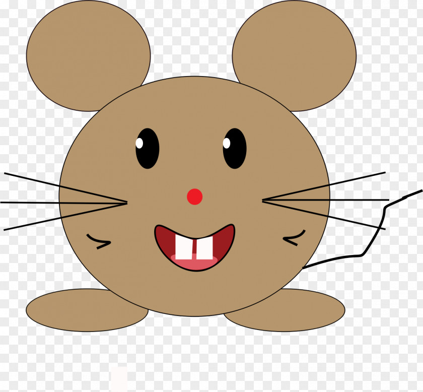 Rat Computer Mouse Whiskers Clip Art PNG