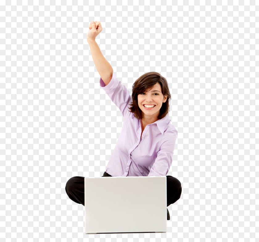 Woman Writing Computer Network Stock Photography Monitors PNG