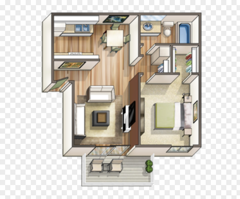 Apartment Beach Cove Apartments House Home Floor Plan PNG