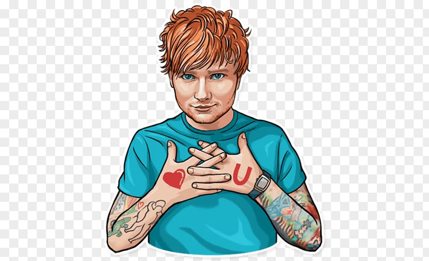Ed Sticker Telegram Sheeran Ot Vinta Clip Art PNG