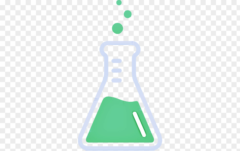 Laboratory Equipment Beaker Green PNG