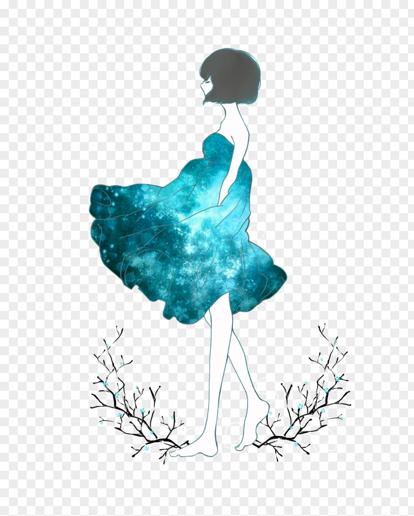 Mobile Click Illustration Leaf Turquoise PNG