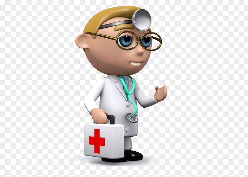 Cartoon Doctor Physician Tooth PNG