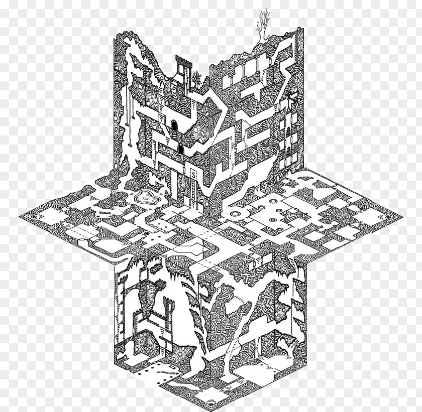 Dungeons And Dragons & Dungeon Geomorphs Map Pathfinder Roleplaying Game Role-playing PNG
